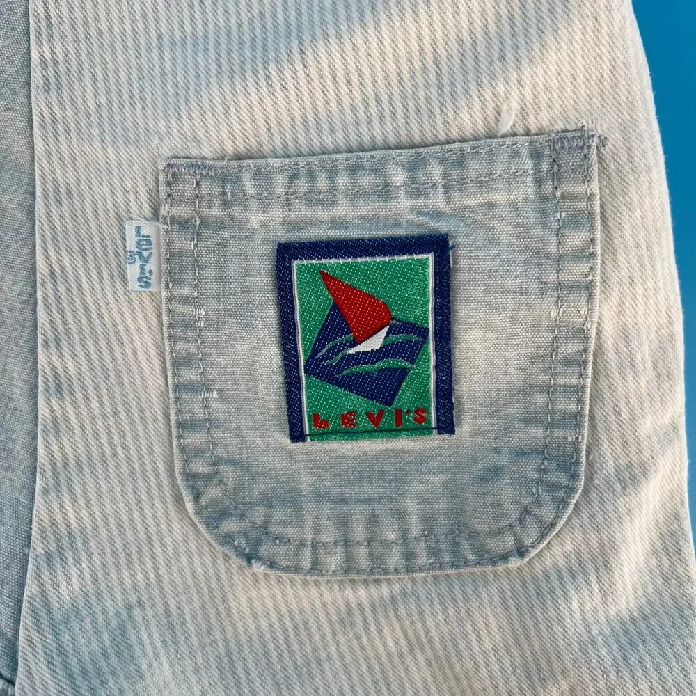 Y2K Little Levis short overalls 24 months 2000s vintage